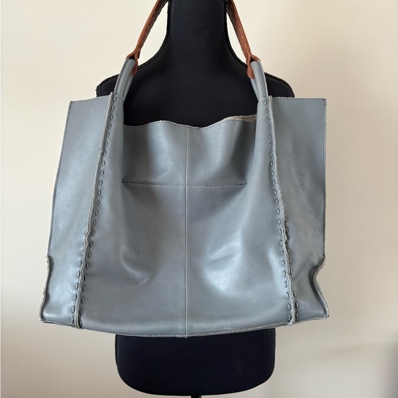 The Sak Los Feliz Leather Hobo Bag in Maritime - Picture 2 of 6